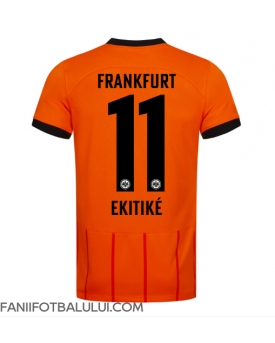 Eintracht Frankfurt Hugo Ekitike #11 Tricou Fotbal Replică 2024-25 Barbati Treilea